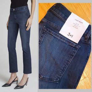 NWT 3x1 Crop Boot Lilith W2 Slim high rise Jean 30